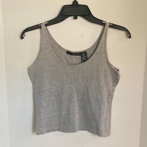 Gray, Tank-Top